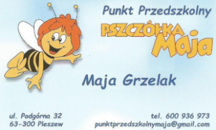 PUNKT PRZEDSZKOLNY PSZCZÓŁKA MAJA